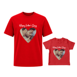 Father & Baby Matching Tee Set – Happy Father’s Day Gift for New Dads