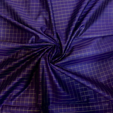 Royal Violet Checks Baby Ethnic Dhoti Romper