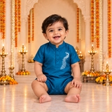 Durga Mayura Family Combo - Baby Romper