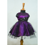 Midnight Orchid Glam Family Matching Outfit Set-Mom, Dad, Daughter.