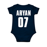 Lucknow Inspired Baby Cricket Romper | Custom Little Champs Outfit