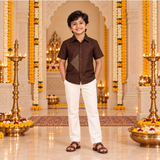 Durga Sikku Kolam Family Combo - Boy Kid Shirt