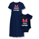 “Mama & Mini Mouse Matching Maternity and Baby Set