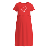 Heartfelt Mommy Love Maternity Maxi Dress