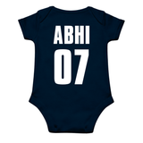 Barcelona Inspired Baby Football Romper | Custom Barça Baby Outfit