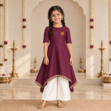 Durga Shubha Family Combo - Girl Kid Dress