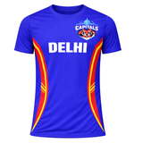 Delhi Inspired Cricket Fan Jersey T-Shirt – Bold Match Day Edition