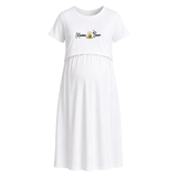Mama Bear Bond Graphic Maternity Maxi Dress