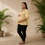 Sunlit Checks Customised Maternity Wear.