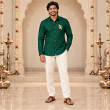 Durga Shankha Shakti Family Combo - Dad Shirt