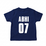 Barcelona Inspired Kids Football T-Shirt – Navy & Garnet Fan Jersey