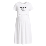 Made For Him Love Statement Maternity Maxi Dress