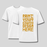 Design Your Own Back Print T-Shirt