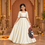 Durga Devi Darshan Family Combo - Girl Kid Dress