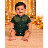 Regal Waves Festive Family Combo - Baby Romper