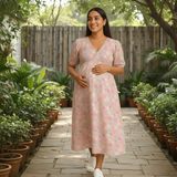 Blush Pink Cotton Maternity Collection