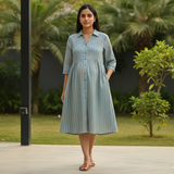 Dusky Sky Stripe Customised Maternity Wear
