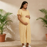 Sunlit Checks Customised Maternity Wear.