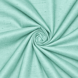 Mint Green One-Shoulder Top with Kasavu Romper Skirt
