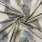 Tropical Leaf Print Baby Romper Shirt