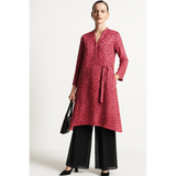 Wrap Georgette Coord