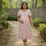Blush Pink Cotton Maternity Collection