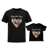 Father & Baby Matching Tee Set – Happy Father’s Day Gift for New Dads