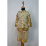 Golden Ivory Classic Family Matching Outfit Set
