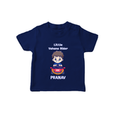 Little Vahana Rider Adventure T shirt - NAVY BLUE - 0-5 Months Old (Chest 17")