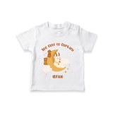 Too Cute to Qurbani Personalized Eid T-Shirt - WHITE - 0-5 Months Old (Chest 17")