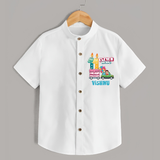 Baby Milestone Shirt | Custom 11 Month Shirt | Soft, Skin-Friendly Cotton - WHITE - 0 - 6 Months Old (Chest 23")