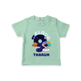 Custom 9 Year Old T Shirt | Trendy Personalized Tee - MINT GREEN - 0-5 Months Old (Chest 17")