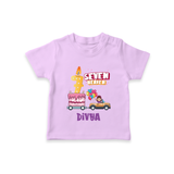 Fun 7 Year Old T Shirt | Perfect for Parties and Play - LILAC - 0-5 Months Old (Chest 17")