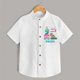 9 Year Old Birthday Shirt | Personalized Name Shirt - WHITE - 0 - 6 Months Old (Chest 23")