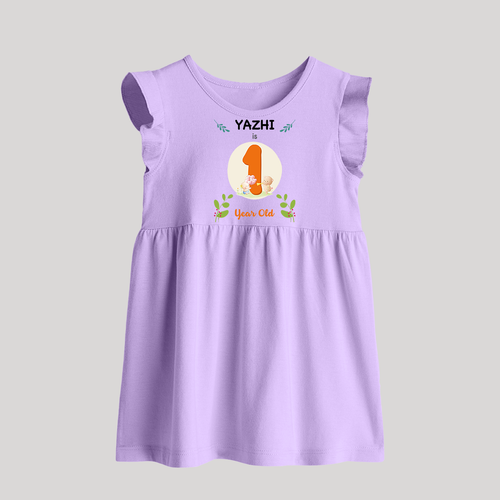 Customized Baby Baby Frock | Celebrate 1st Year | Soft & Comfy Fit Baby Frock
