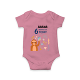 Cute Newborn Romper/Onesie for 6 Month | Custom Name & Style Options - ONION - New Born (Chest 14")