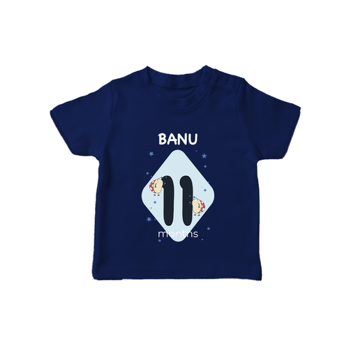 Baby T-Shirt Birthday Outfit - 11th Month | Personalized T-Shirt | Cozy Cotton Fabric