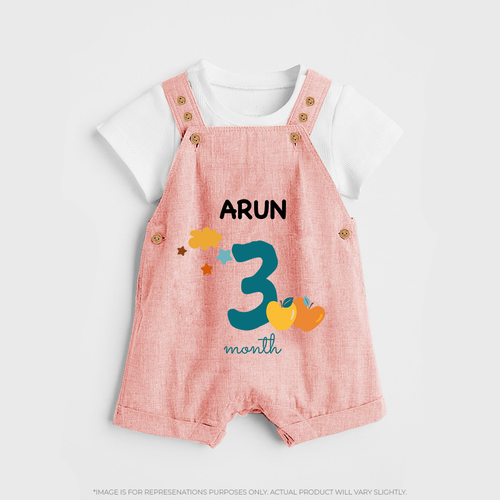 3 Month Old Baby Clothing | Custom Dungaree Set Design | Ideal for Gifting
