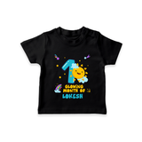 1st Month Baby Outfit | Personalized T-Shirt for Newborn | Milestone Gift Idea - BLACK - 0-5 Months Old (Chest 17")