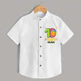 10th Month Baby Outfit | Personalized Shirt for Newborn | Milestone Gift Idea - WHITE - 0 - 6 Months Old (Chest 23")