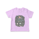 Birthday Milestone T-shirt | Custom T-shirt with Birth Date, Time, and Weight - LILAC - 0-5 Months Old (Chest 17")