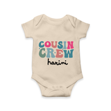 Cousin Crew Romper / Onesie | Matching Outfits for Baby Cousins - IVORY - New Born (Chest 14")