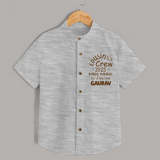 Cousin Smiles Shirt | Adorable and Comfortable Wear - GREY - 0 - 6 Months Old (Chest 23")