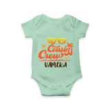 Cousin Harmony Romper / Onesie | Celebrate Togetherness - MINT GREEN - New Born (Chest 14")