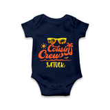 Cousin Harmony Romper / Onesie | Celebrate Togetherness - NAVY BLUE - New Born (Chest 14")