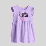 Cousin Joy Baby Frock Outfit | Perfect for Family Gatherings - LILAC - 0 - 3 Months Old (Chest 17")