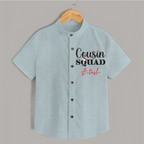 Cousin Joy Shirt Outfit | Perfect for Family Gatherings - ARCTIC BLUE - 0 - 6 Months Old (Chest 23")