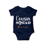 Cousin Joy Romper / Onesie Outfit | Perfect for Family Gatherings - NAVY BLUE - New Born (Chest 14")