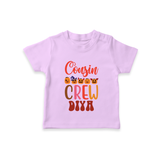 Baby Cousin Gang T-Shirt | Comfortable and Cute - LILAC - 0-5 Months Old (Chest 17")
