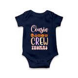 Baby Cousin Gang Romper / Onesie | Comfortable and Cute - NAVY BLUE - New Born (Chest 14")